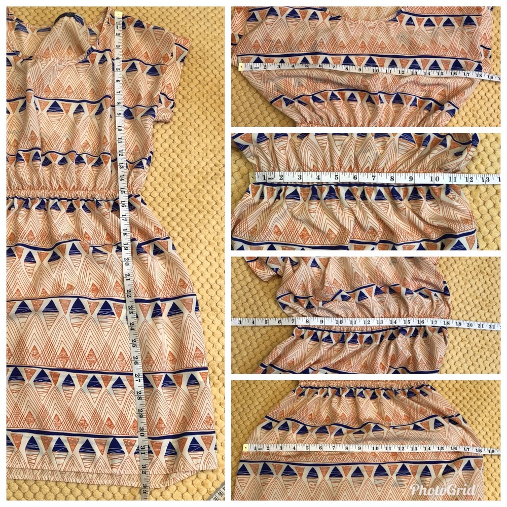 Soprano Lightweight Pull On DRESS  Super Fun Print - Picture 5 of 5